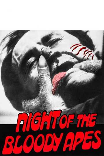Night of the Bloody Apes Poster
