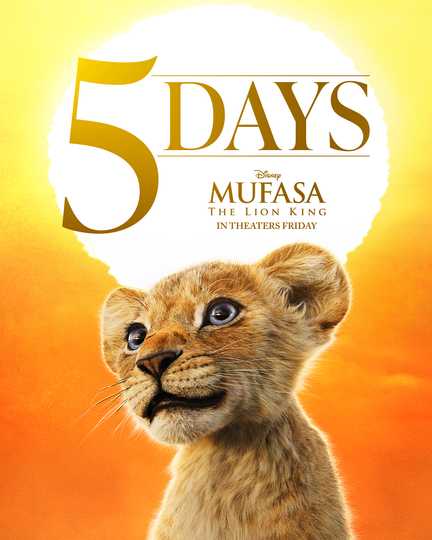 Mufasa The Lion King - 5 Days Countdown Poster (Kiara)