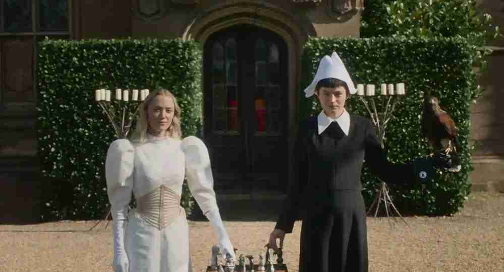 100 Nights of Hero - Emma Corrin and Maika Monroe Scene