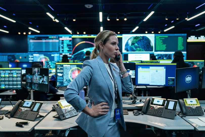 A House of Dynamite - First Look at Rebecca Ferguson as Captain Olivia Walker