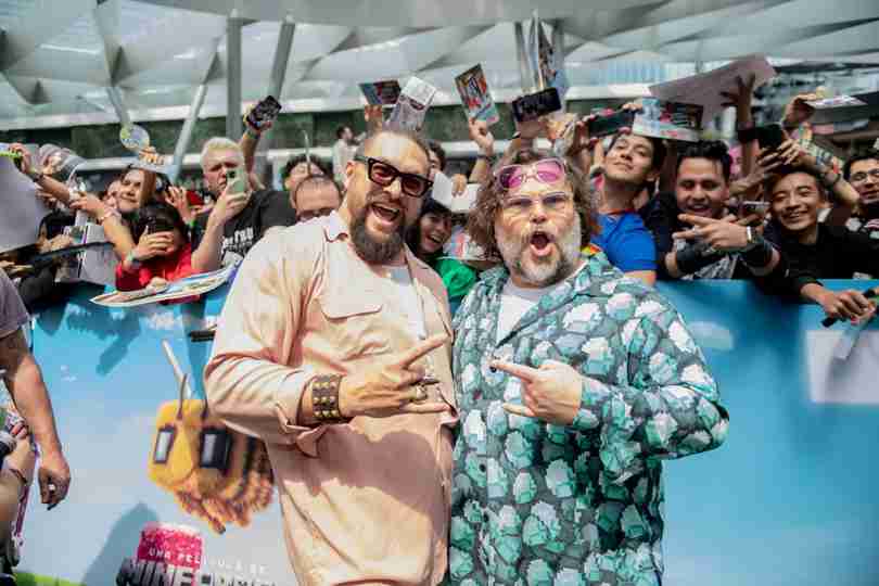 A Minecraft Movie - Jason Momoa & Jack Black Meet Fans in Mexico