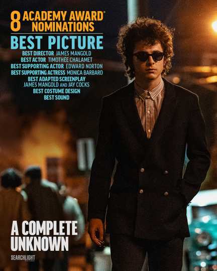 A Complete Unknown - 8 Academy Award Nominations
