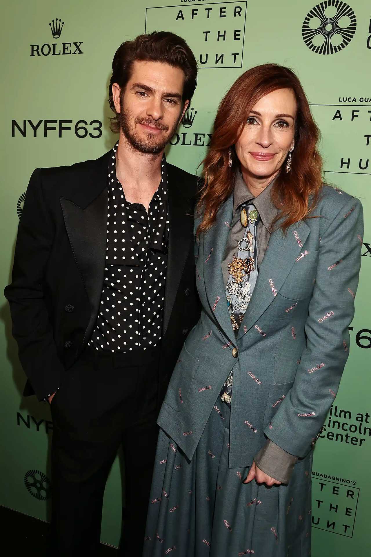 After The Hunt - Andrew Garfield and Julia Roberts at the New York Film Festival