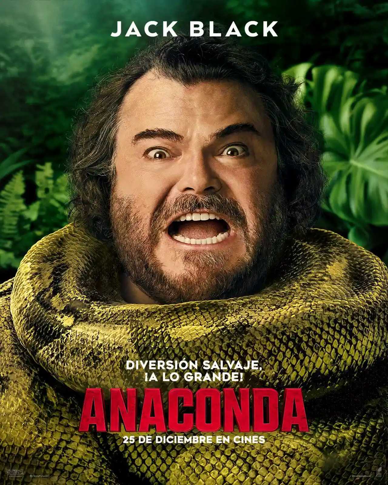 Anaconda - Jack Black Character Poster