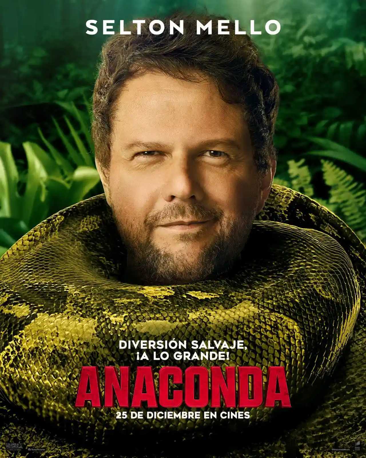 Anaconda - Selton Mello Character Poster
