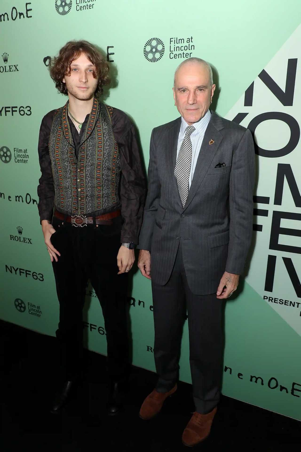 Anemone - Daniel Day-Lewis and Ronan Day-Lewis at the New York Film Festival World Premiere