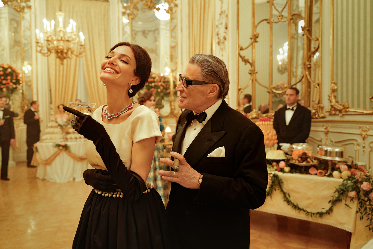 Maria - Angelina Jolie as Maria Callas and Haluk Bilginer as Aristotle Onassis