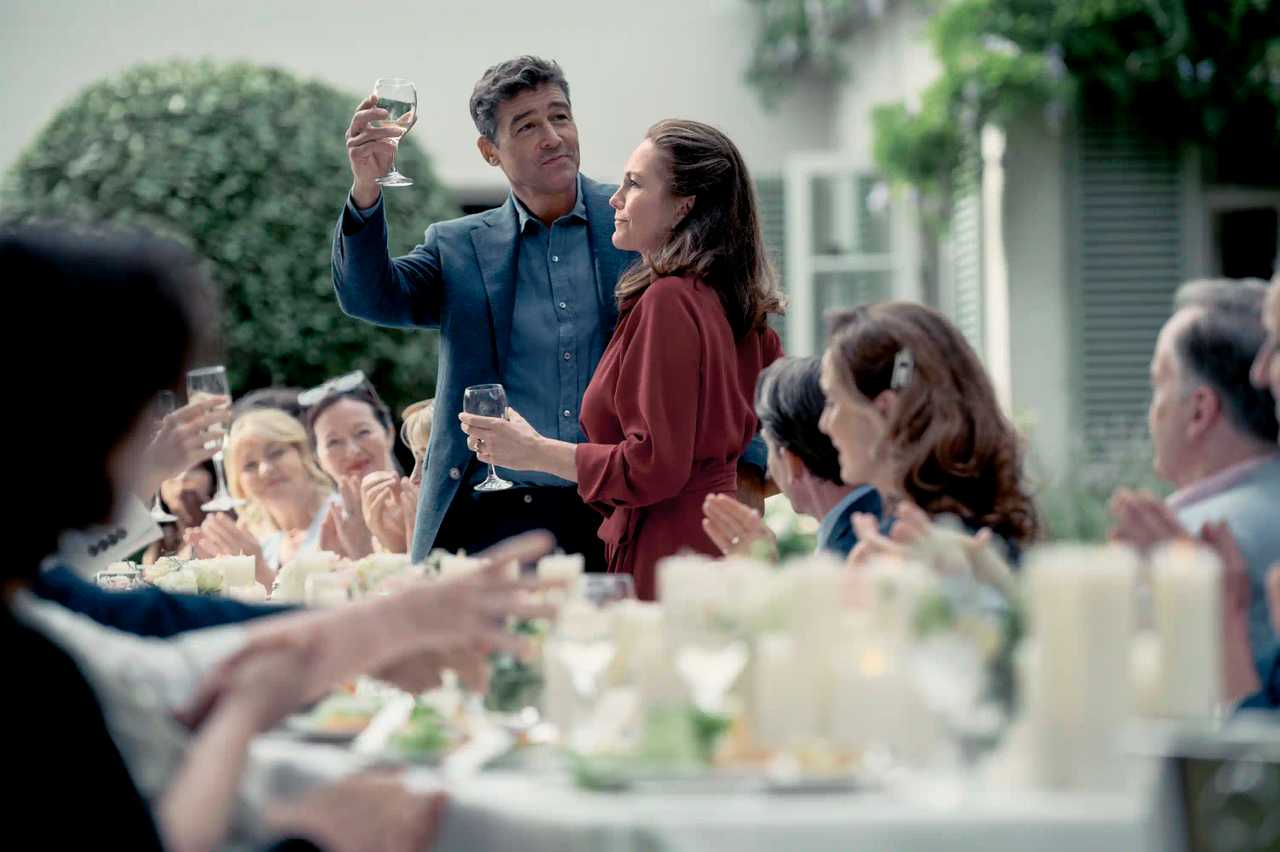 Anniversary - Celebration Toast Scene