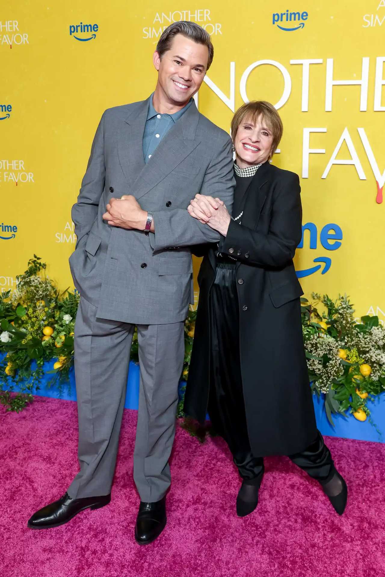 Another Simple Favor - Andrew Rannells and Patti LuPone at New York Special Screening	
