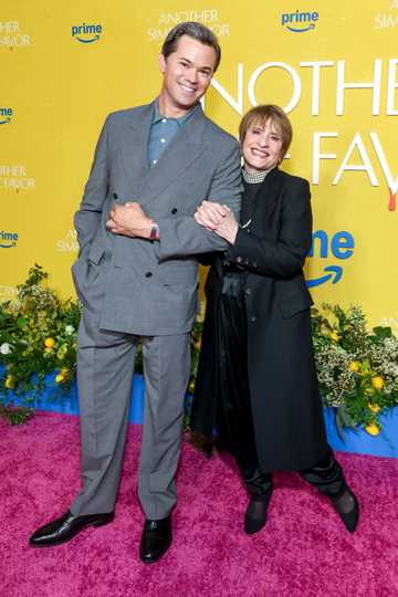 Another Simple Favor - Andrew Rannells and Patti LuPone at New York Special Screening