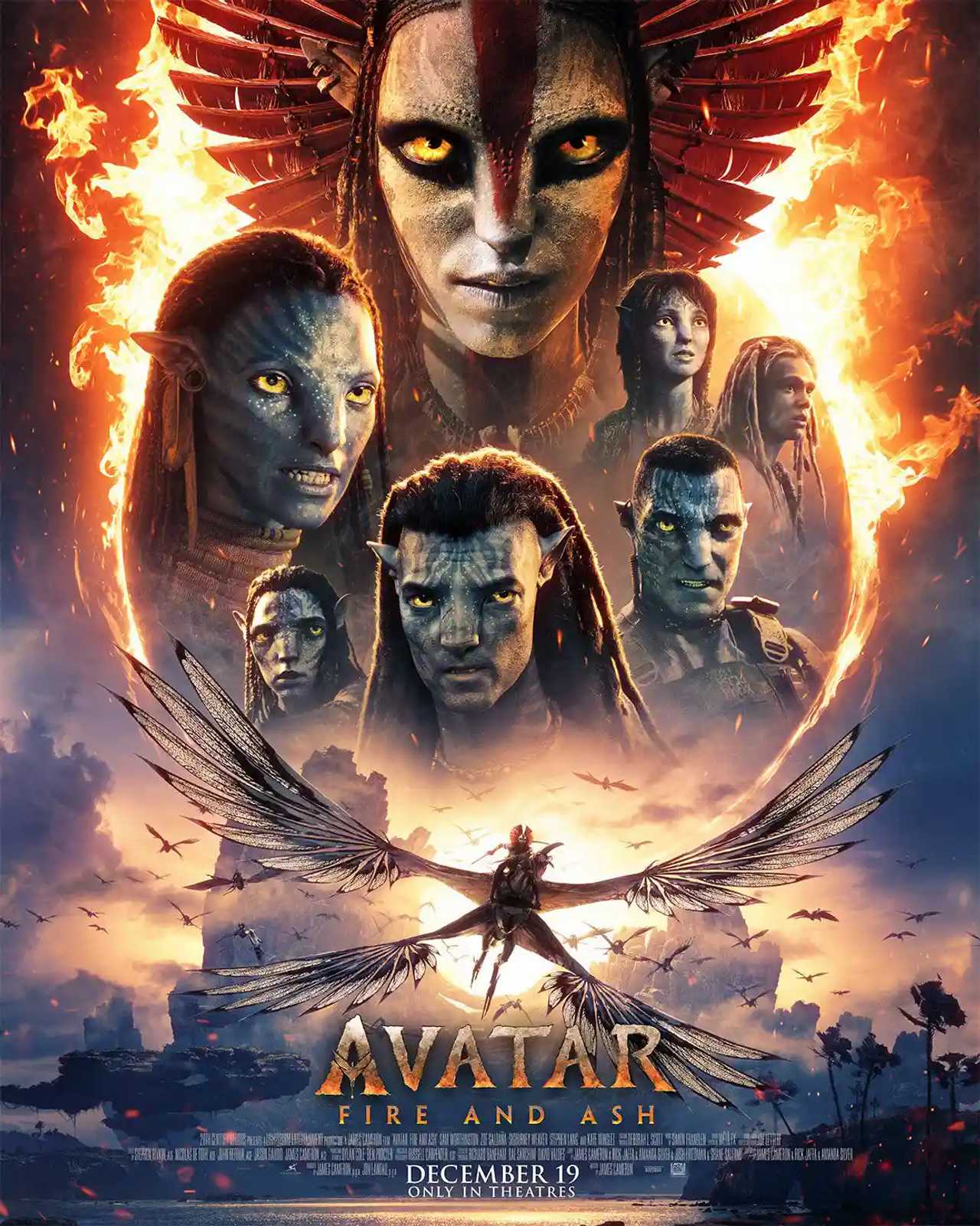 Avatar: Fire and Ash - Official Poster