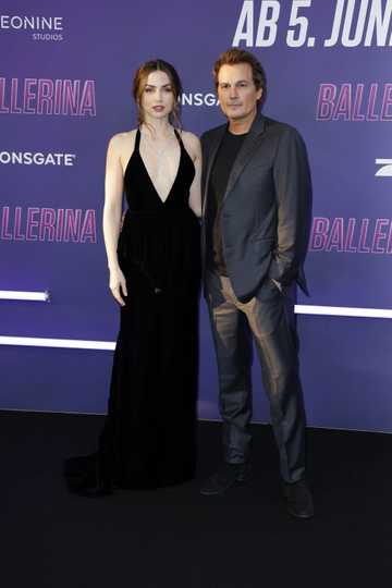 Ballerina - Ana de Armas and Len Wiseman at Berlin Premiere