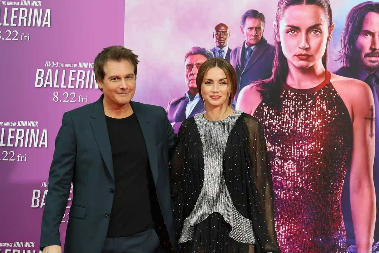 Ballerina - Ana de Armas and Len Wiseman at Japan Premiere