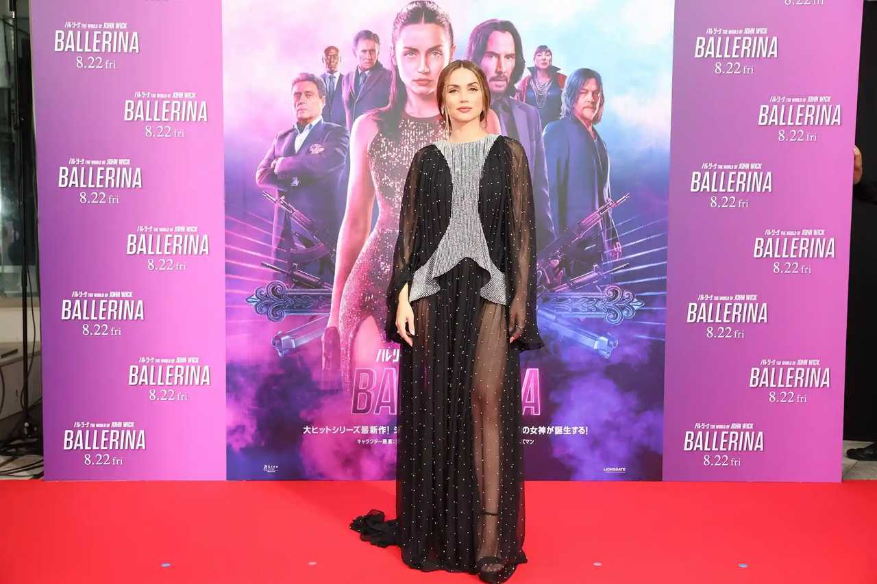 Ballerina - Ana de Armas at Japan Premiere