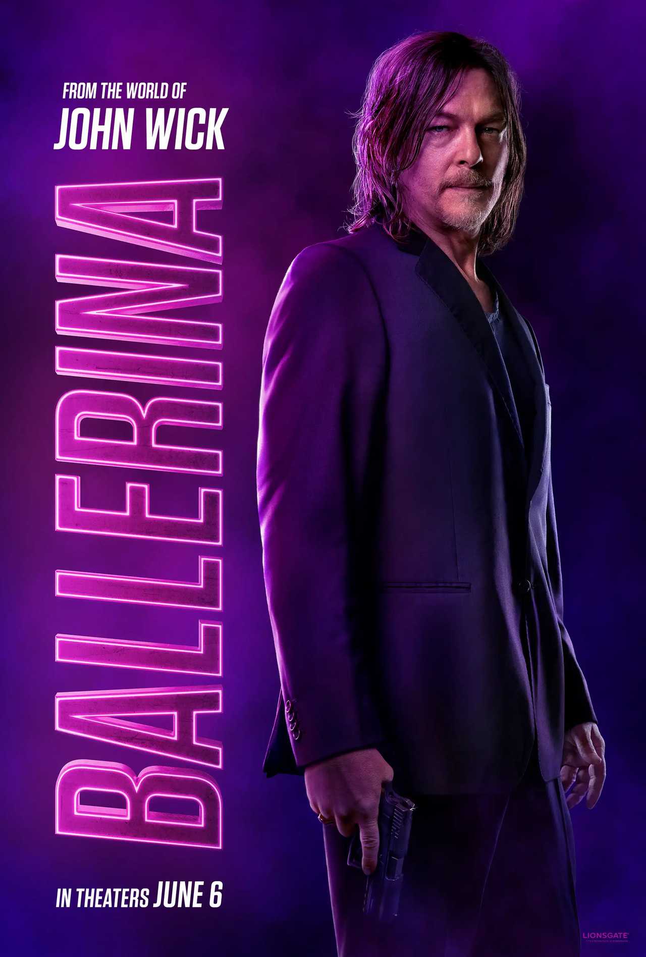 Ballerina - Norman Reedus Character Poster