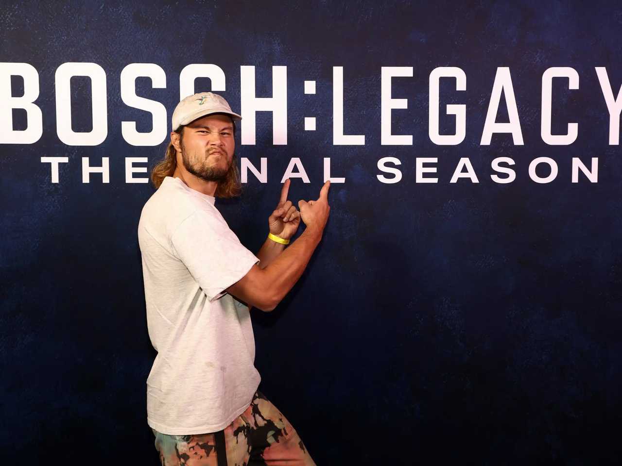 Bosch Legacy -  Stephen A. Chang at Final Season LA Bosch Day Celebration