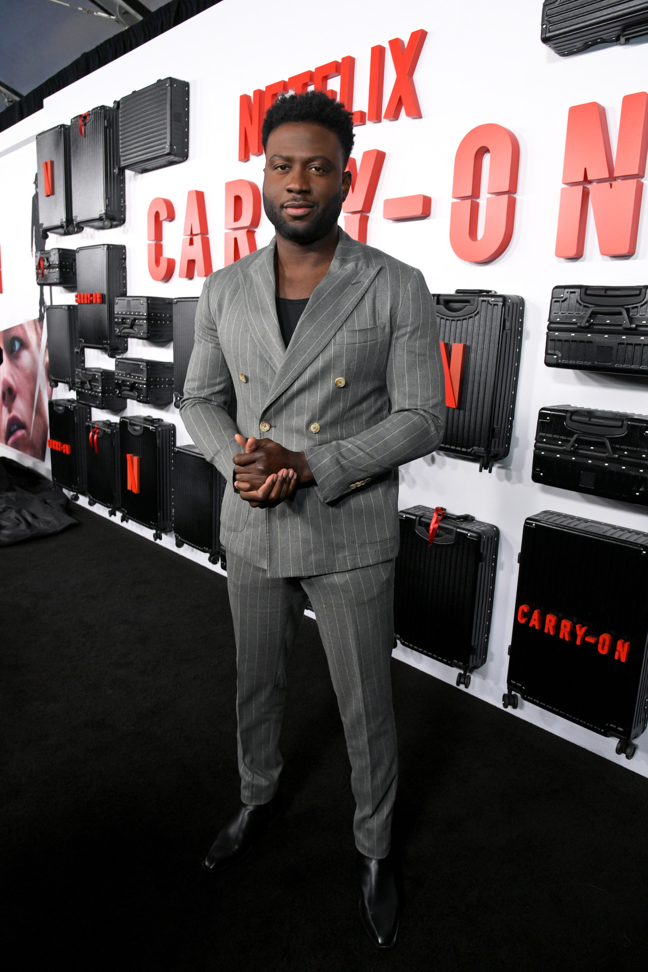 Carry-On - Sinqua Walls at the Netflix Premiere