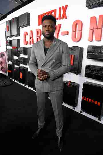 Carry-On - Sinqua Walls at the Netflix Premiere