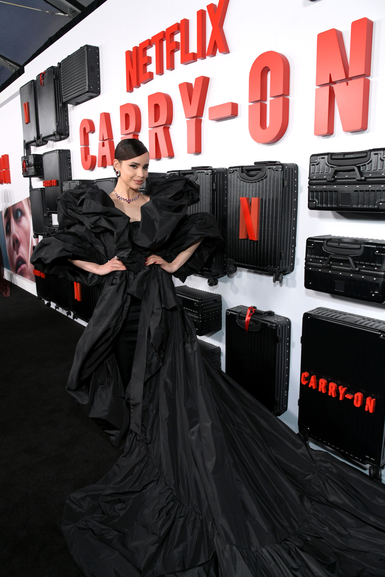 Carry-On - Sofia Carson at the Netflix Premiere