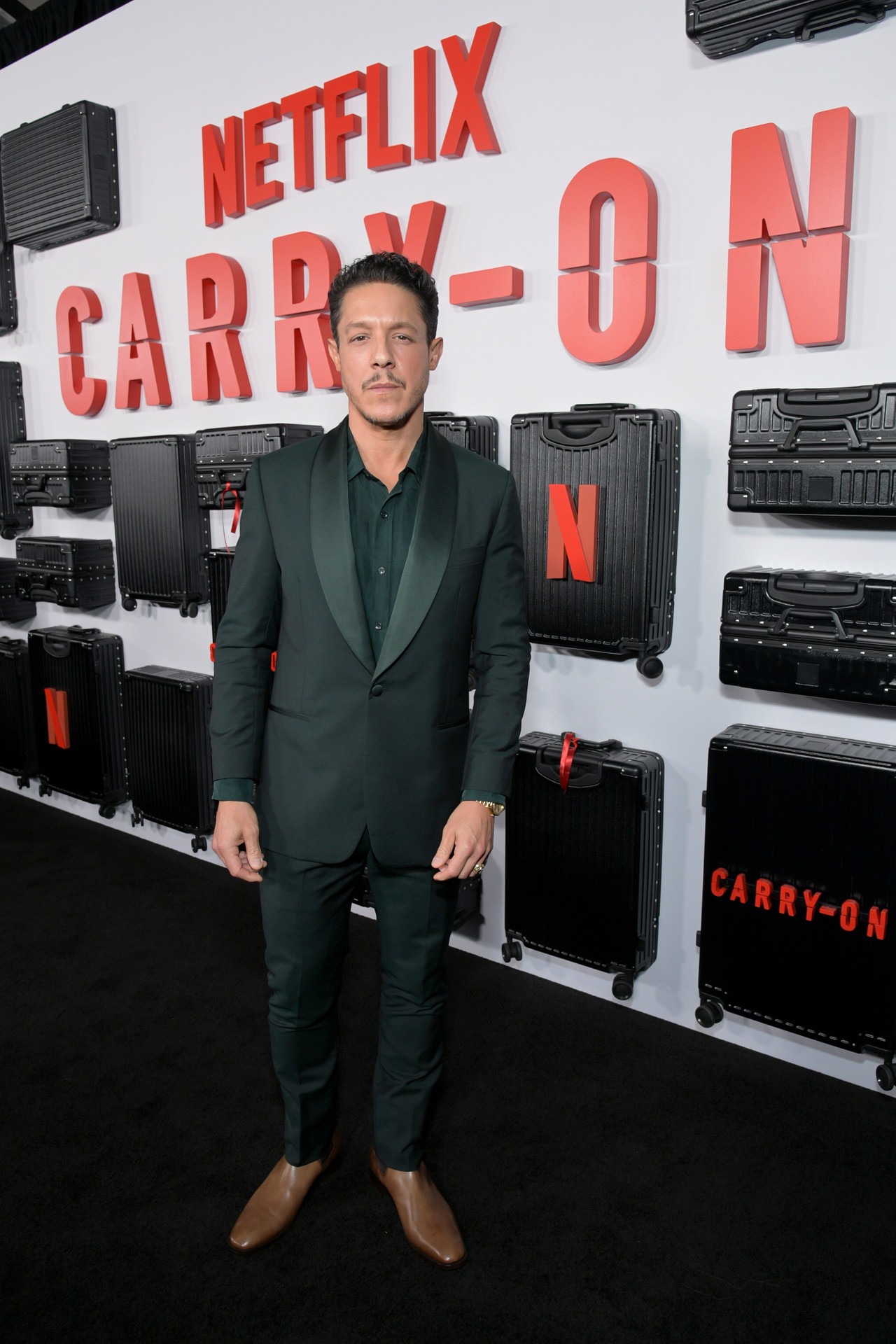 Carry-On - Theo Rossi at the Netflix Premiere