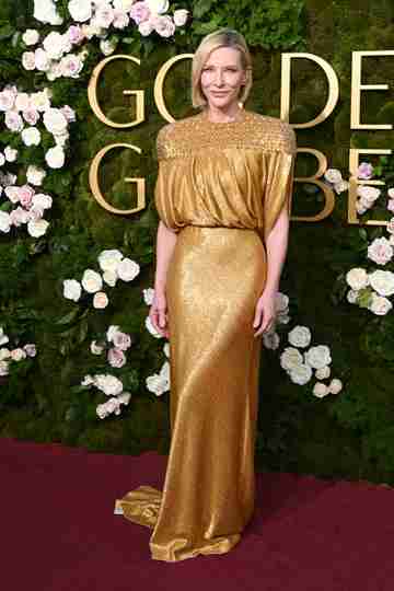 Cate Blanchett at the 82nd Annual Golden Globes Red Carpet