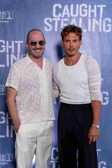 Caught Stealing - Austin Butler and Darren Aronofsky at Puerto Rico Special Screening
