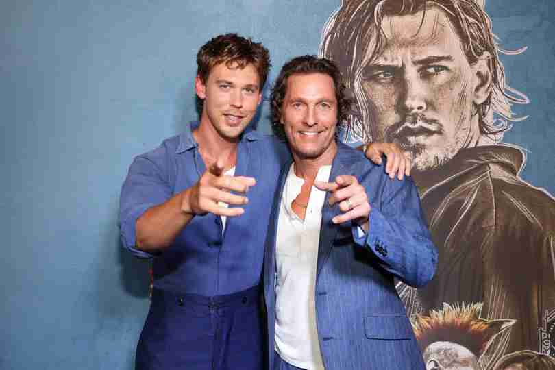 Caught Stealing - Austin Butler and Matthew McConaughey at Special Screening in Austin	