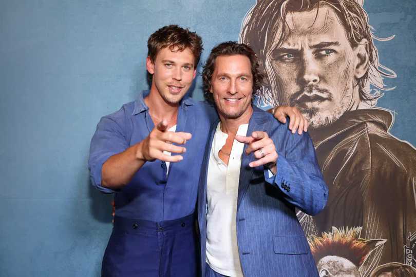 Caught Stealing - Austin Butler and Matthew McConaughey at Special Screening in Austin	