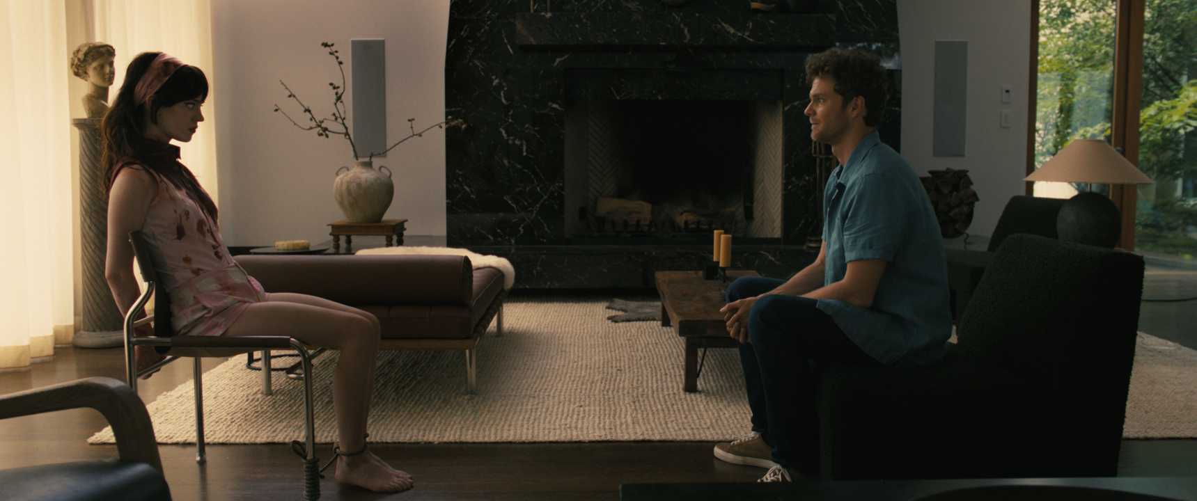 Companion - Sophie Thatcher and Jack Quaid Confrontation