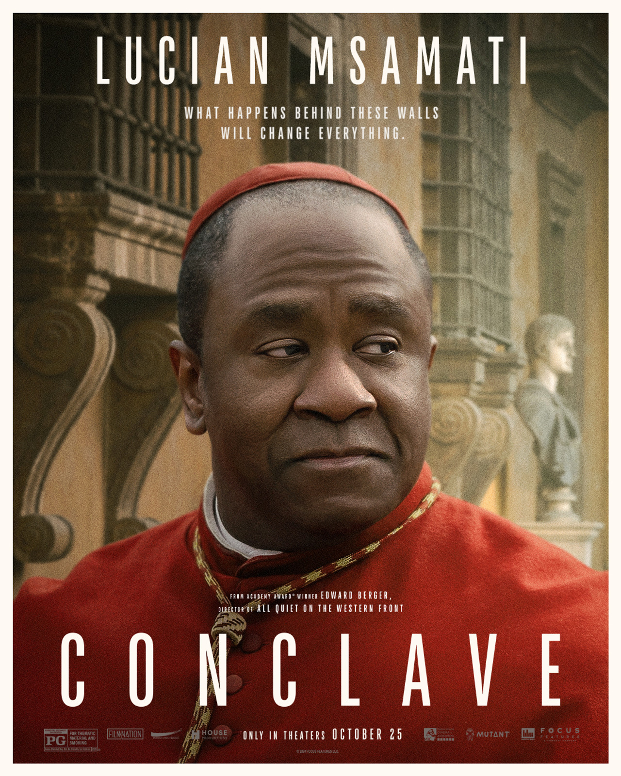 Conclave - Adeyemi Character Poster