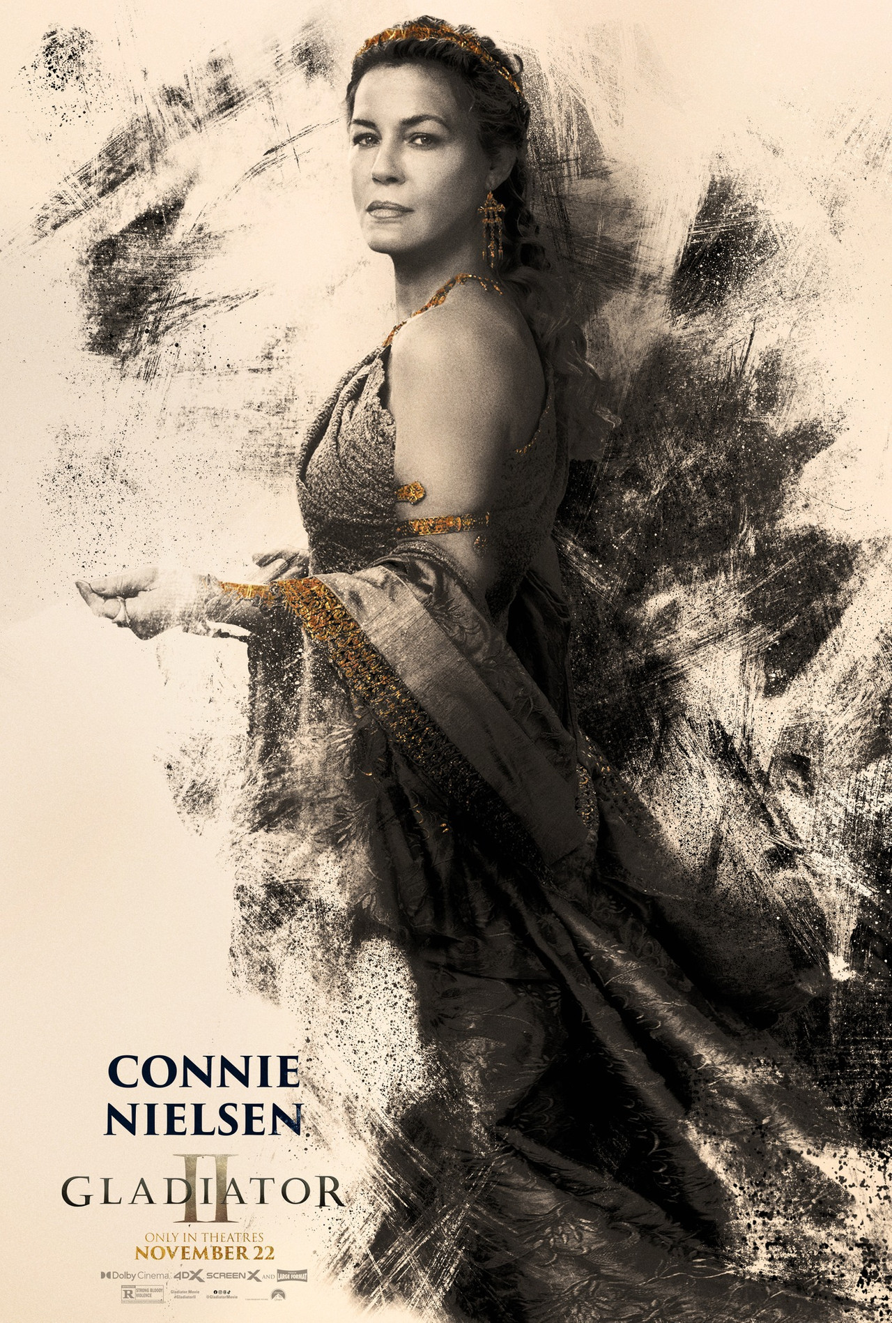 Connie Nielsen Gladiator II Character Poster