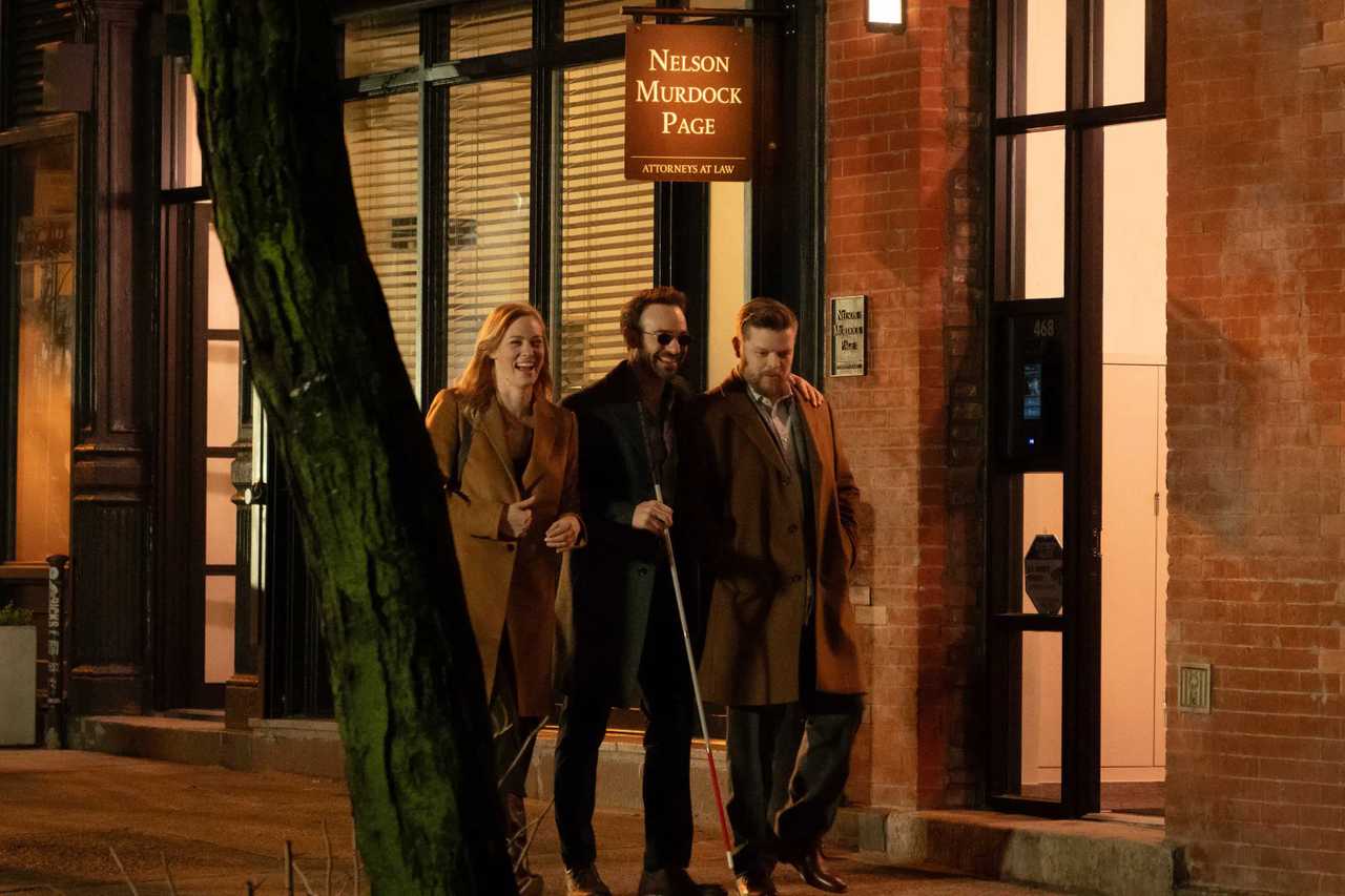 Daredevil: Born Again - First Look at Nelson, Murdock, and Page Reunited