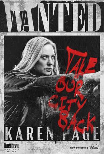 Daredevil: Born Again Season 2 - Karen Page Character Poster