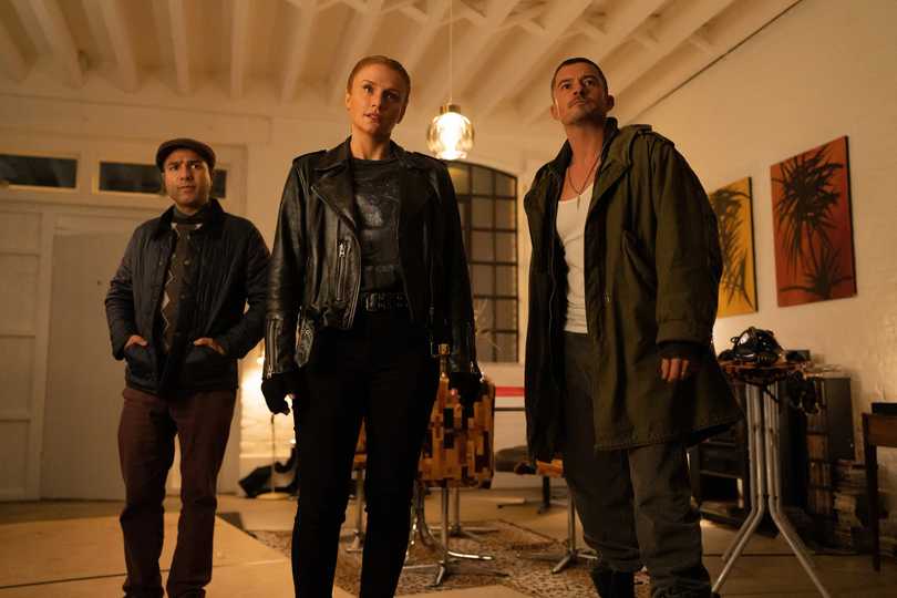 Deep Cover - Orlando Bloom, Bryce Dallas Howard, and Nick Mohammed Scene