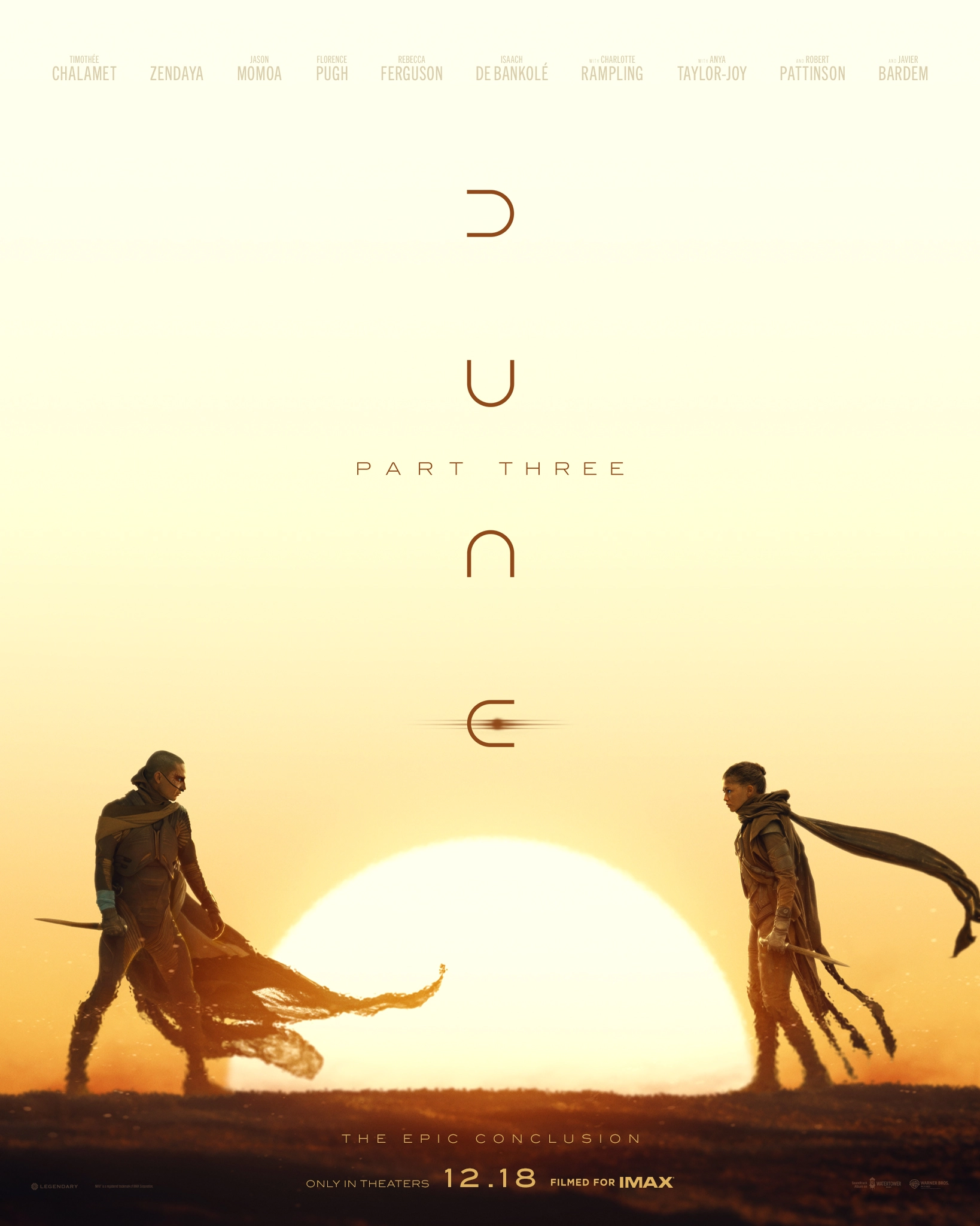 Dune: Parte terza - Poster ufficiale