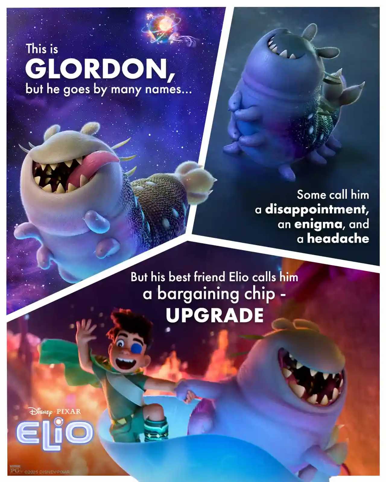 Elio - Character Card Carousel Glordon