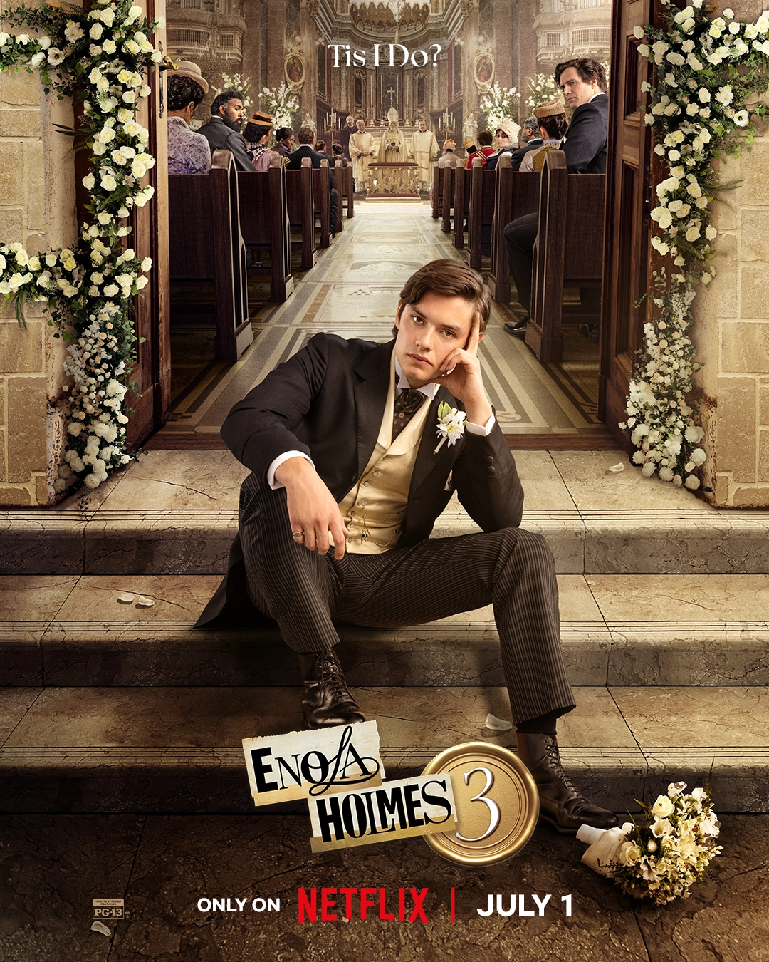Enola Holmes 3 - Louis Partridge as Lord Tewkesbury