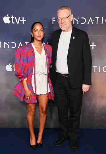 Foundation Season 3 - Lou Llobell and Jared Harris Poses for a Photocall