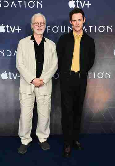 Foundation Season 3 - Terrence Mann and Cassian Bilton Poses for a Photocall