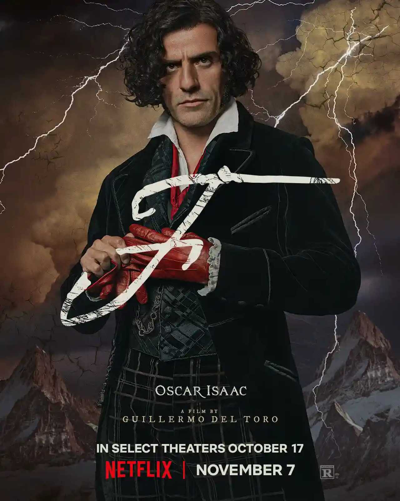 Frankenstein - Oscar Isaac Character Poster