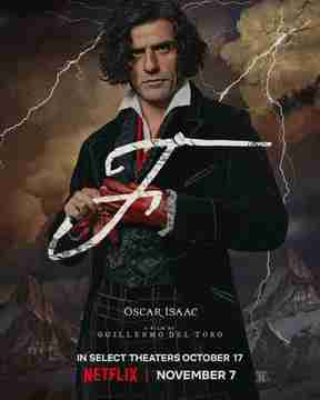 Frankenstein - Oscar Isaac Character Poster