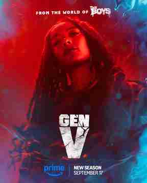 Gen V Season 2 - Jaz Sinclair Character Poster