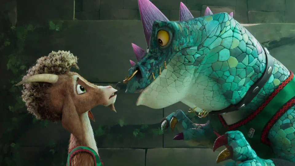 GOAT - First Look at Caleb McLaughlin (Will Harris) and Nick Kroll (Modo Olachenko)
