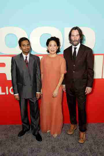 Good Fortune - Keanu Reeves, Sandra Oh and Aziz Ansari at the New York Premiere