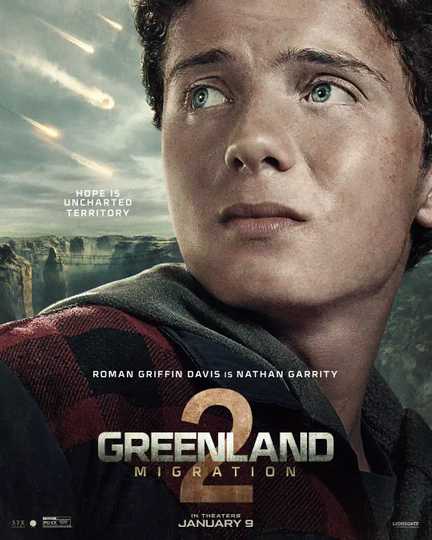 Greenland 2: Migration - Roman Griffin Davis as Nathan Garrity Character Poster
