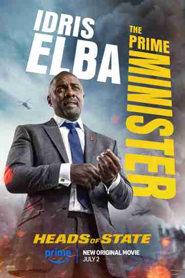 Heads Of State - Idris Elba Character Poster