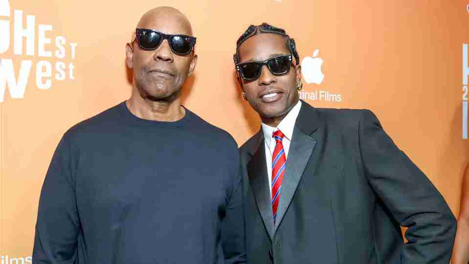 Highest 2 Lowest - Denzel Washington and A$AP at New York Premiere