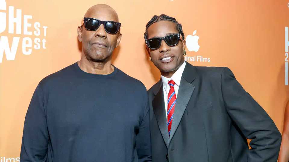 Highest 2 Lowest - Denzel Washington and A$AP at New York Premiere
