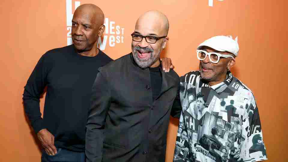 Highest 2 Lowest - Denzel Washington, Jeffrey Wright and Spike Lee at New York Premiere