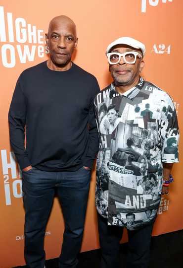 Highest 2 Lowest - Denzel Washington and Spike Lee at New York Premiere